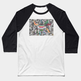 Sidewalk Universe Baseball T-Shirt